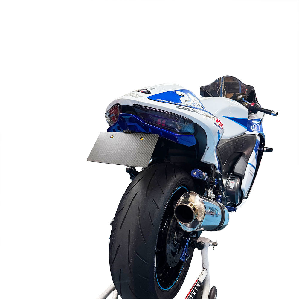 YMCK CNC Billet License Plate Holder for Suzuki GSX1300R Hayabusa (2021–) FESHY21