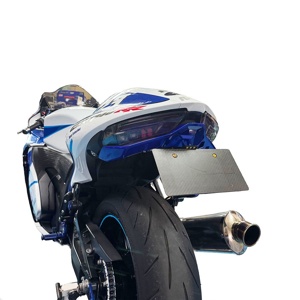 YMCK CNC Billet License Plate Holder for Suzuki GSX1300R Hayabusa (2021–) FESHY21