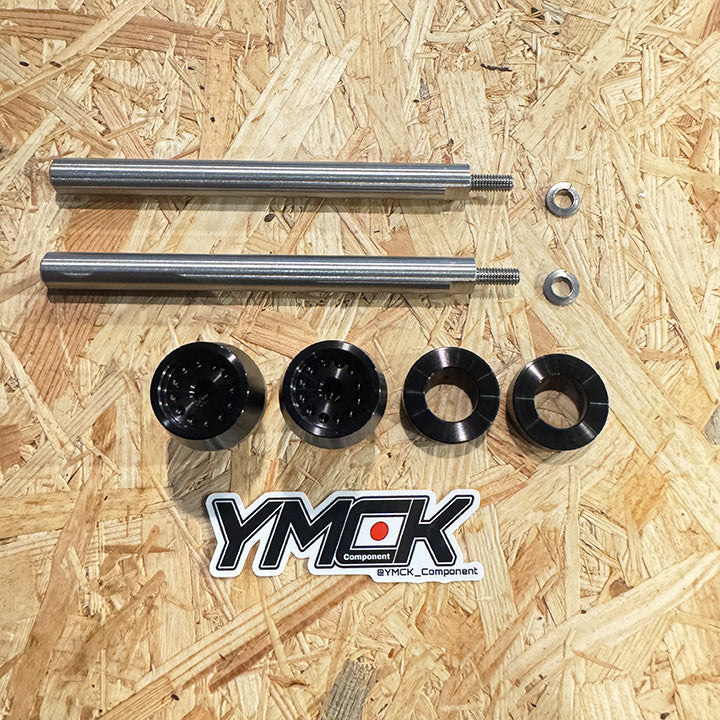 YMCK CNC Billet Bar-End Mirror Conversion Kit for Yamaha XSR900 / XSR900GP BMCA2W