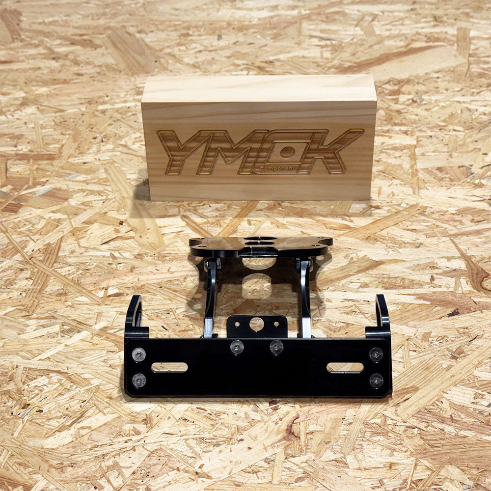 YMCK CNC Billet License Plate Holder for Yamaha MT-09 / MT-09 SP (2021–2023) FEYM921W