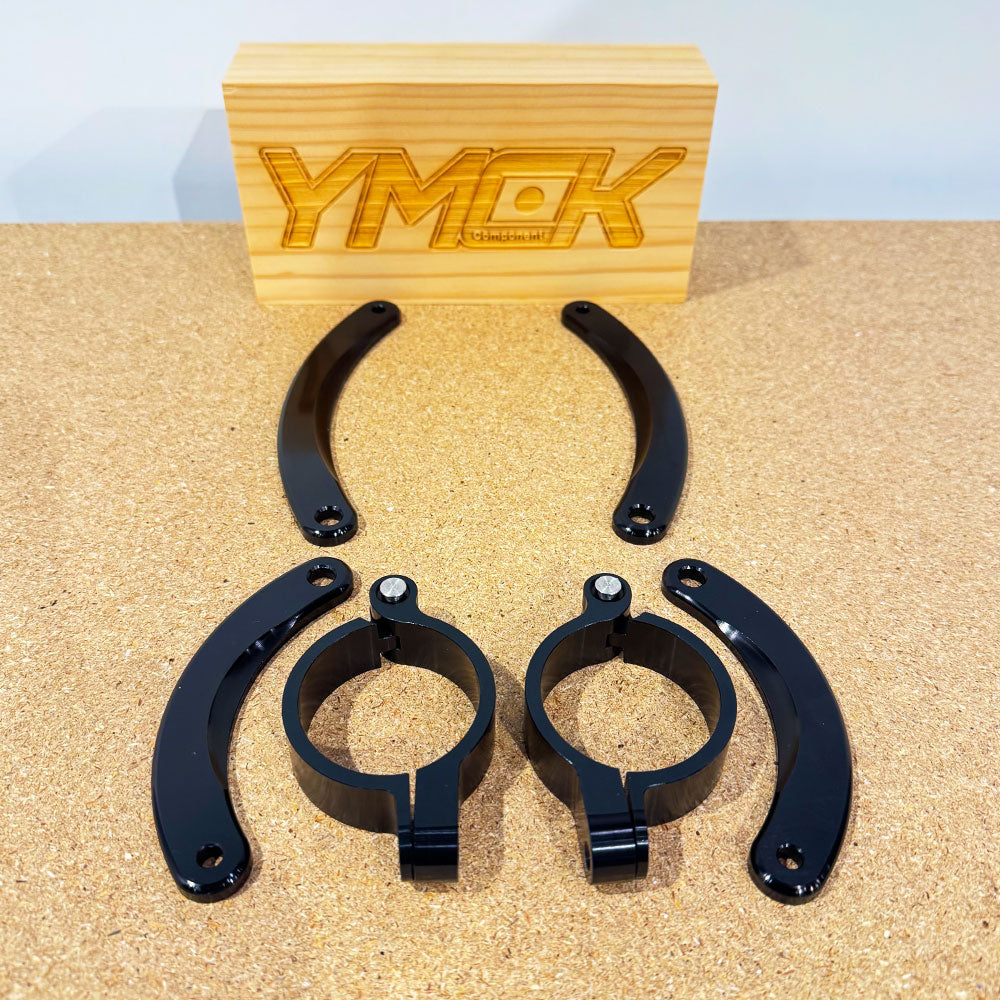 YMCK CNC Billet Headlight Bracket for Yamaha XSR900 (2016–2021) X916HB