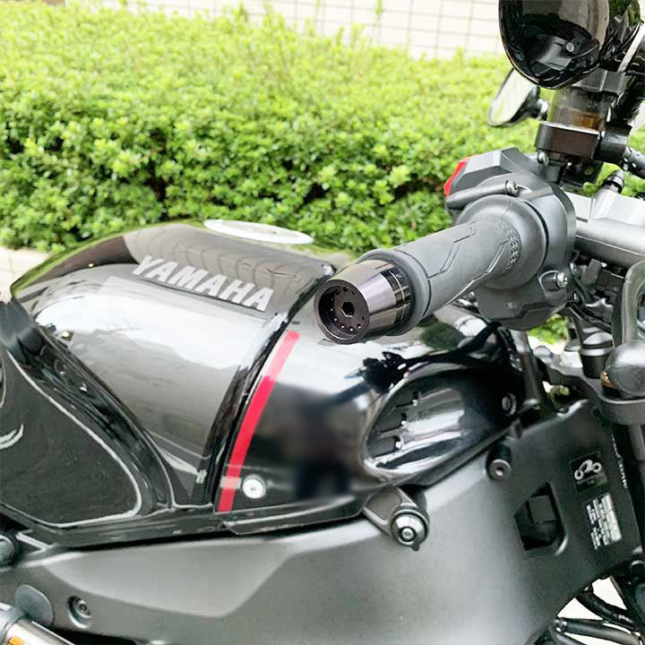 YMCK CNC Billet Bar-End Mirror Conversion Kit for Yamaha XSR900 / XSR900GP BMCA2W