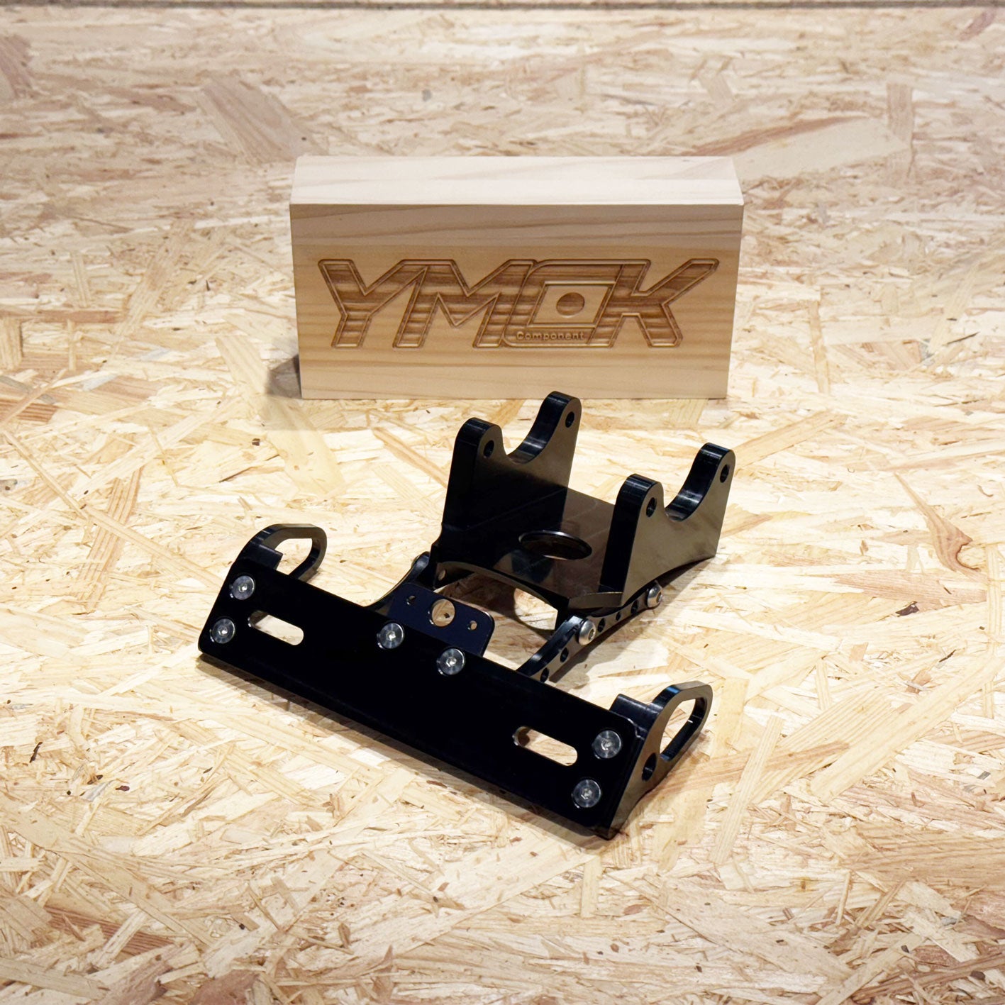 YMCK CNC Billet License Plate Holder for Yamaha MT-09 / MT-09 SP / Y-AMT (2024–) FEYM924W