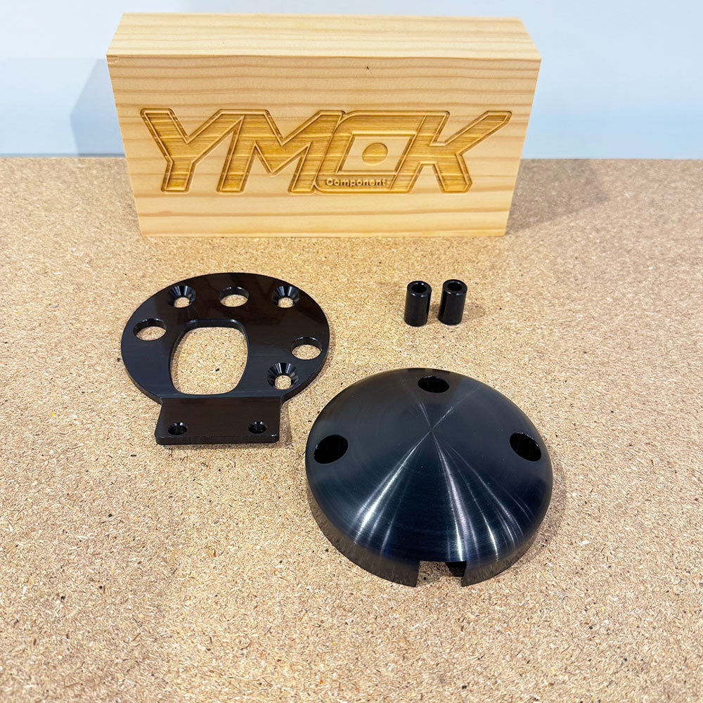 YMCK CNC Billet Meter Bracket Kit for Yamaha XSR900 (2016–2021) X916MB