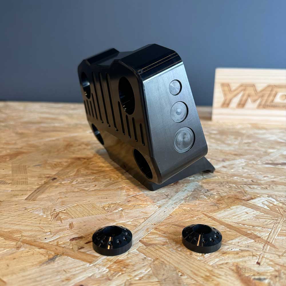 YMCK CNC Billet Monoblock Meter Housing for Yamaha XSR900 (2022–2024) DHX922