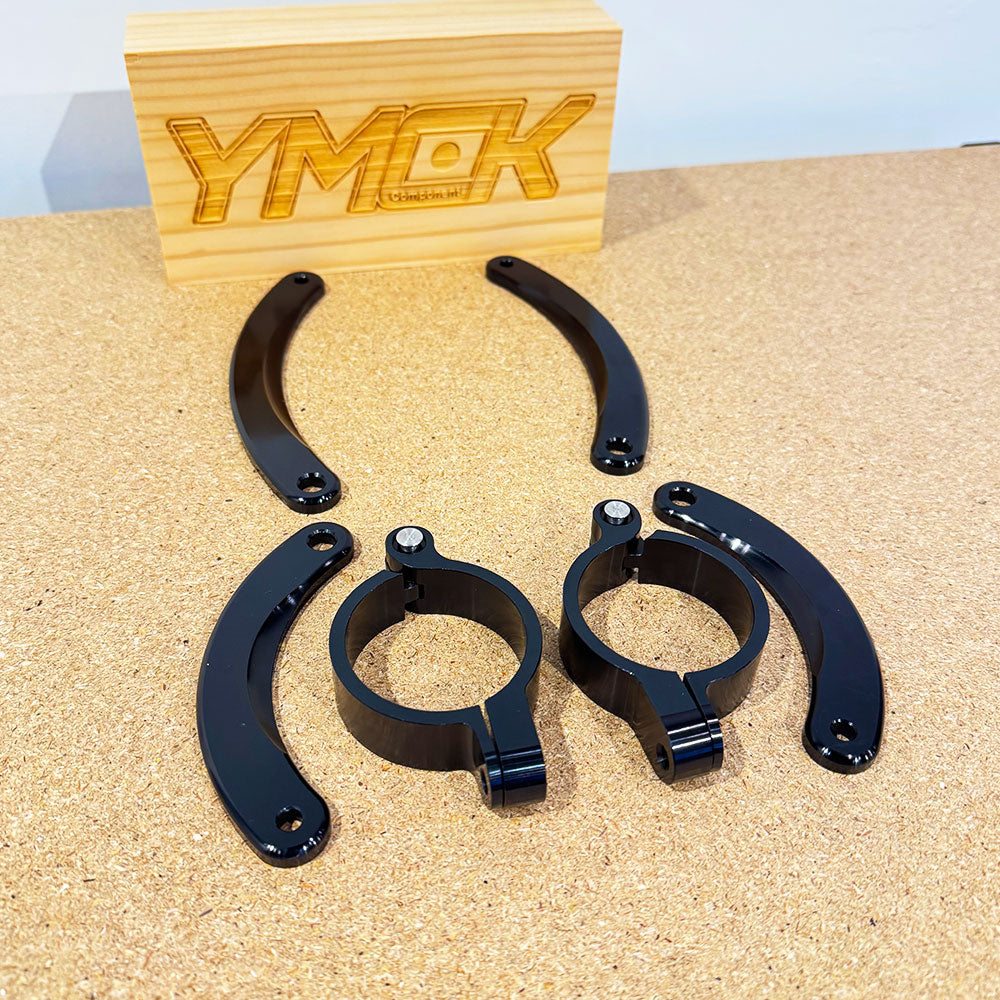 YMCK CNC Billet Headlight Bracket for Yamaha XSR900 (2016–2021) X916HB