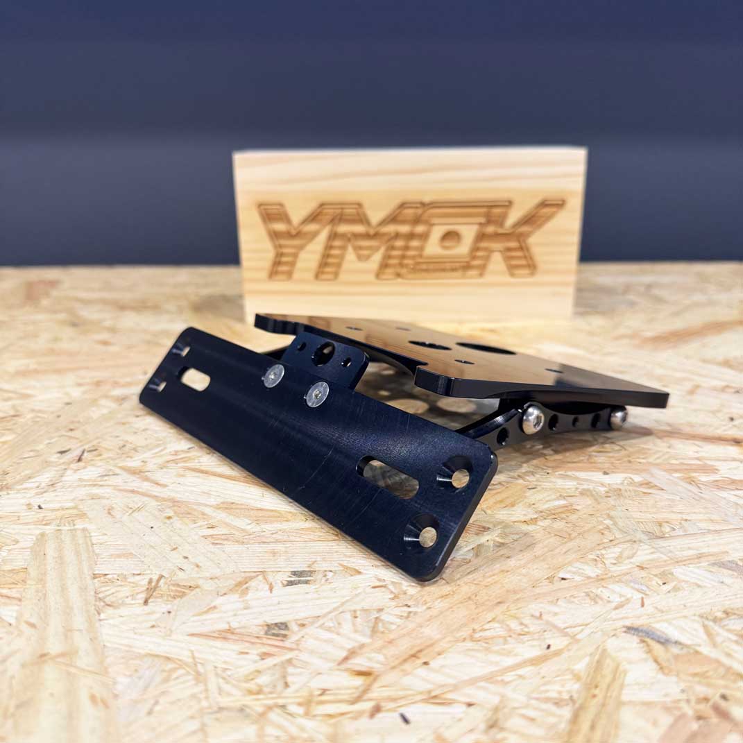 YMCK CNC Billet License Plate Holder for Yamaha XSR900 (2016–2021) FEYX916
