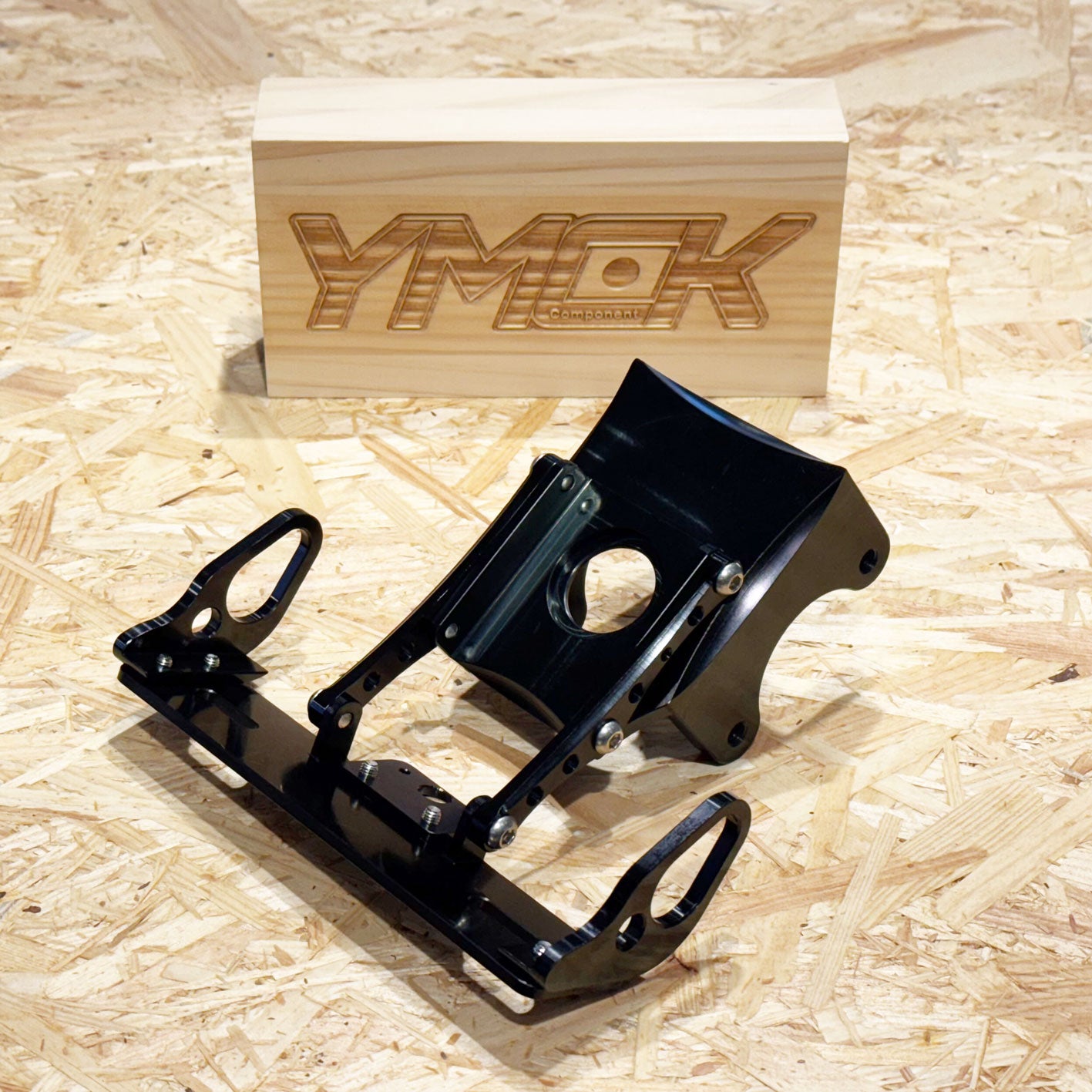 YMCK CNC Billet License Plate Holder for Yamaha MT-09 / MT-09 SP / Y-AMT (2024–) FEYM924W