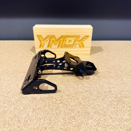 YMCK CNC Billet License Plate Holder for Yamaha MT-10 (2017–) FEYM1017W