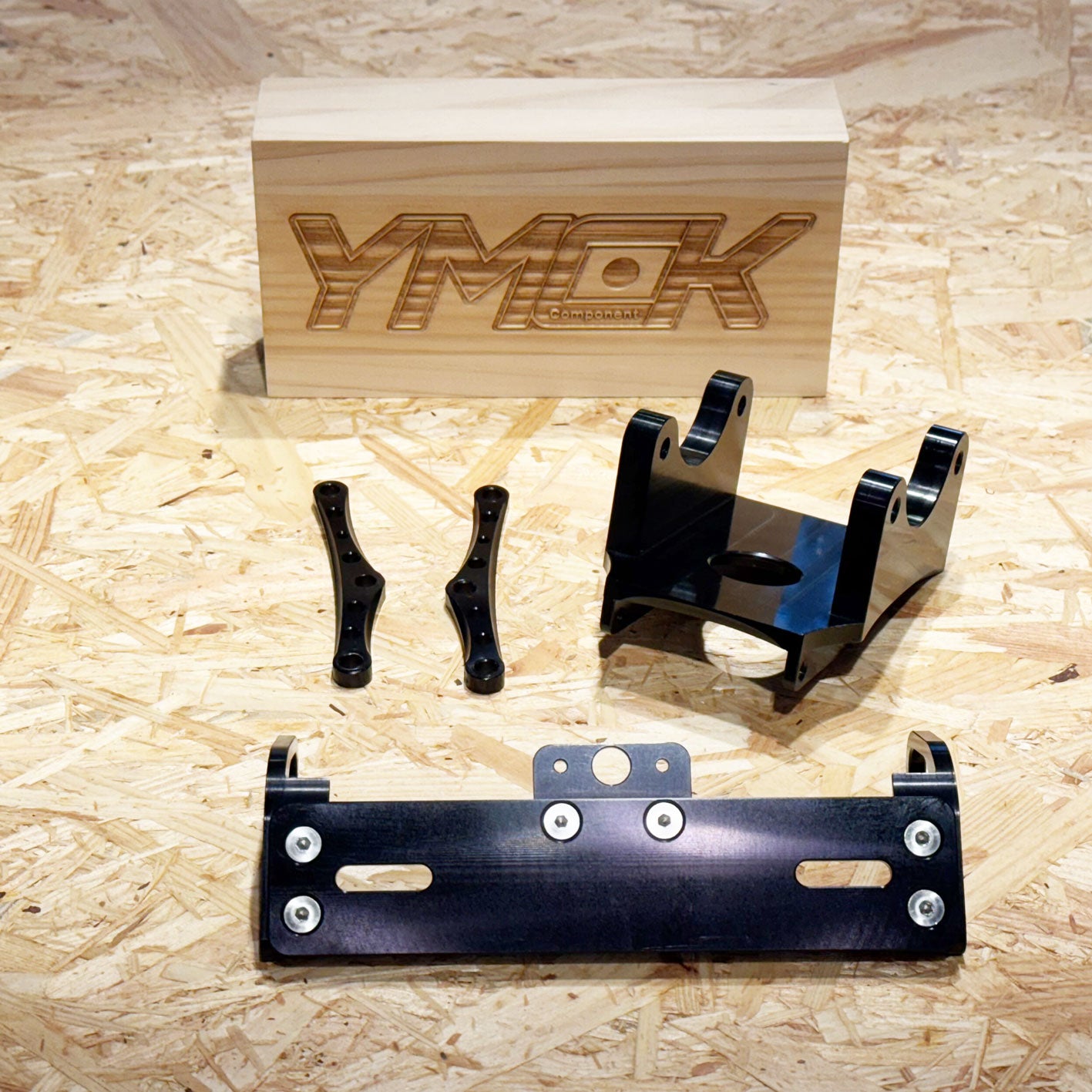 YMCK CNC Billet License Plate Holder for Yamaha MT-09 / MT-09 SP / Y-AMT (2024–) FEYM924W
