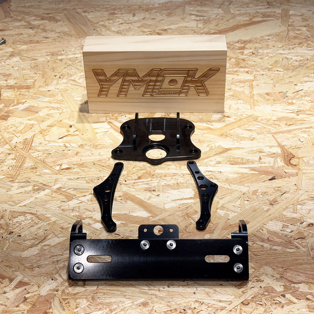 YMCK CNC Billet License Plate Holder for Yamaha MT-09 / MT-09 SP (2021–2023) FEYM921W