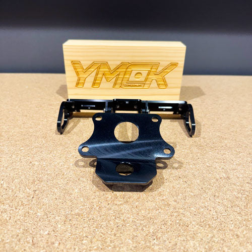 YMCK CNC Billet License Plate Holder for Yamaha MT-10 (2017–) FEYM1017W