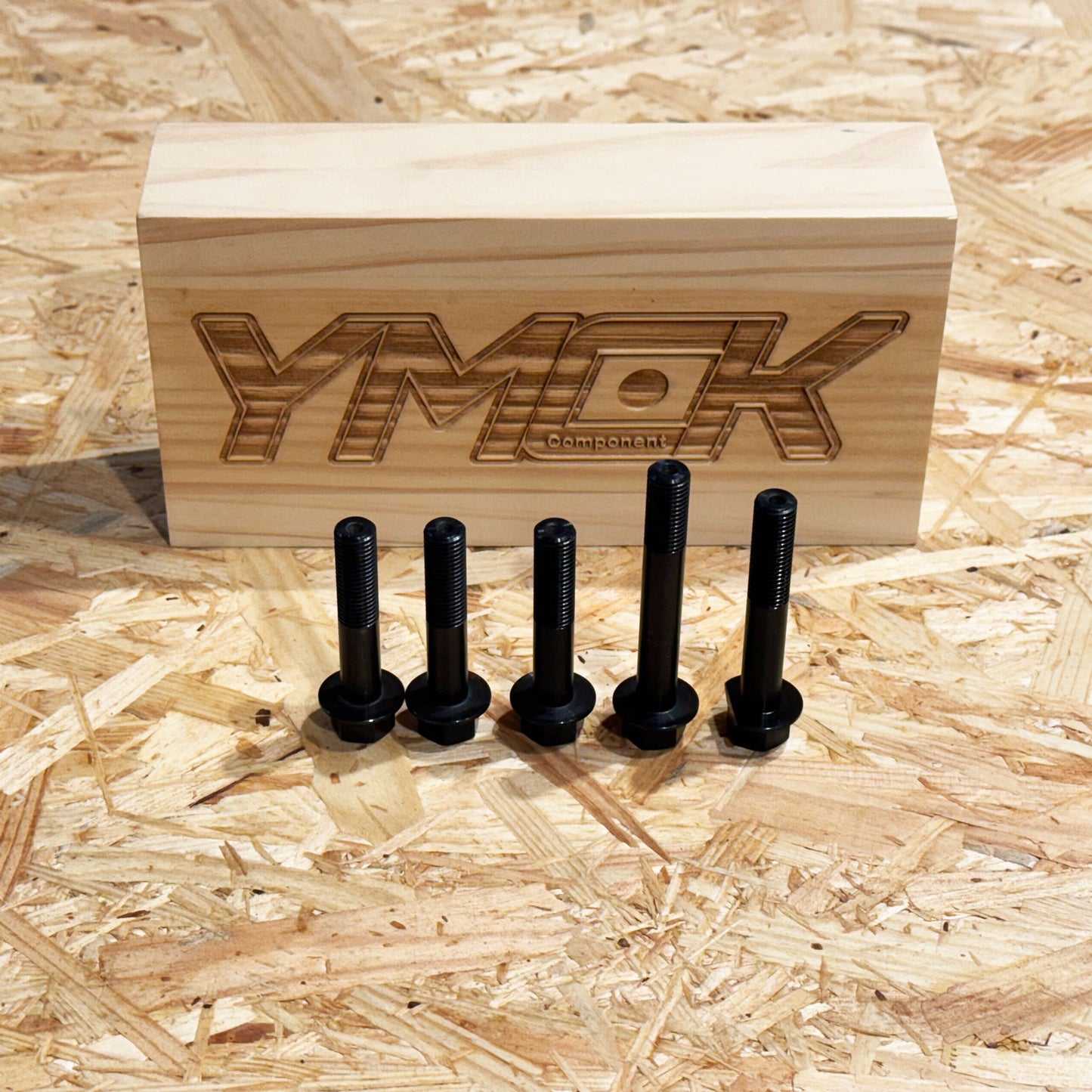 YMCK Chromoly Hollow Rear Suspension Link Bolt Kit 430XM9B5