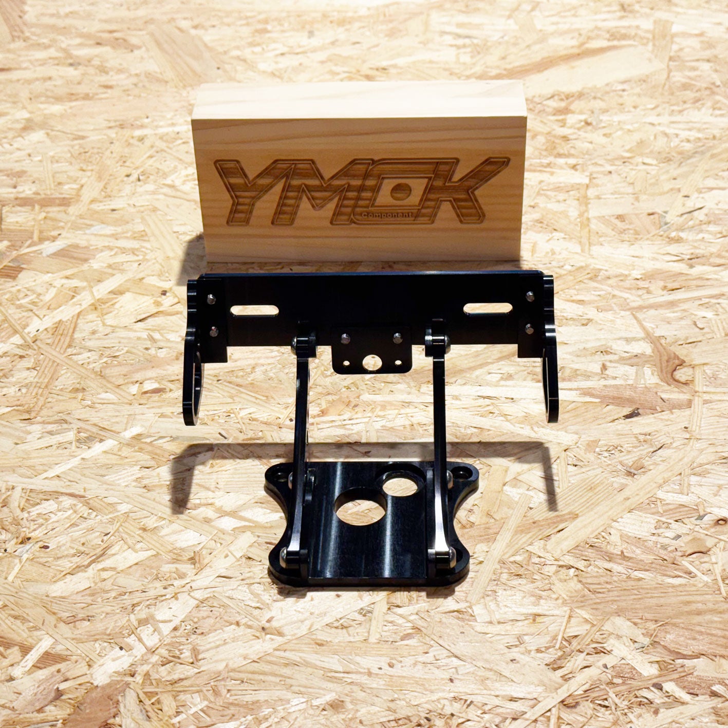 YMCK CNC Billet License Plate Holder V2 for Yamaha XSR900 (2022–) / XSR900GP (2024–) FEYX922V2W