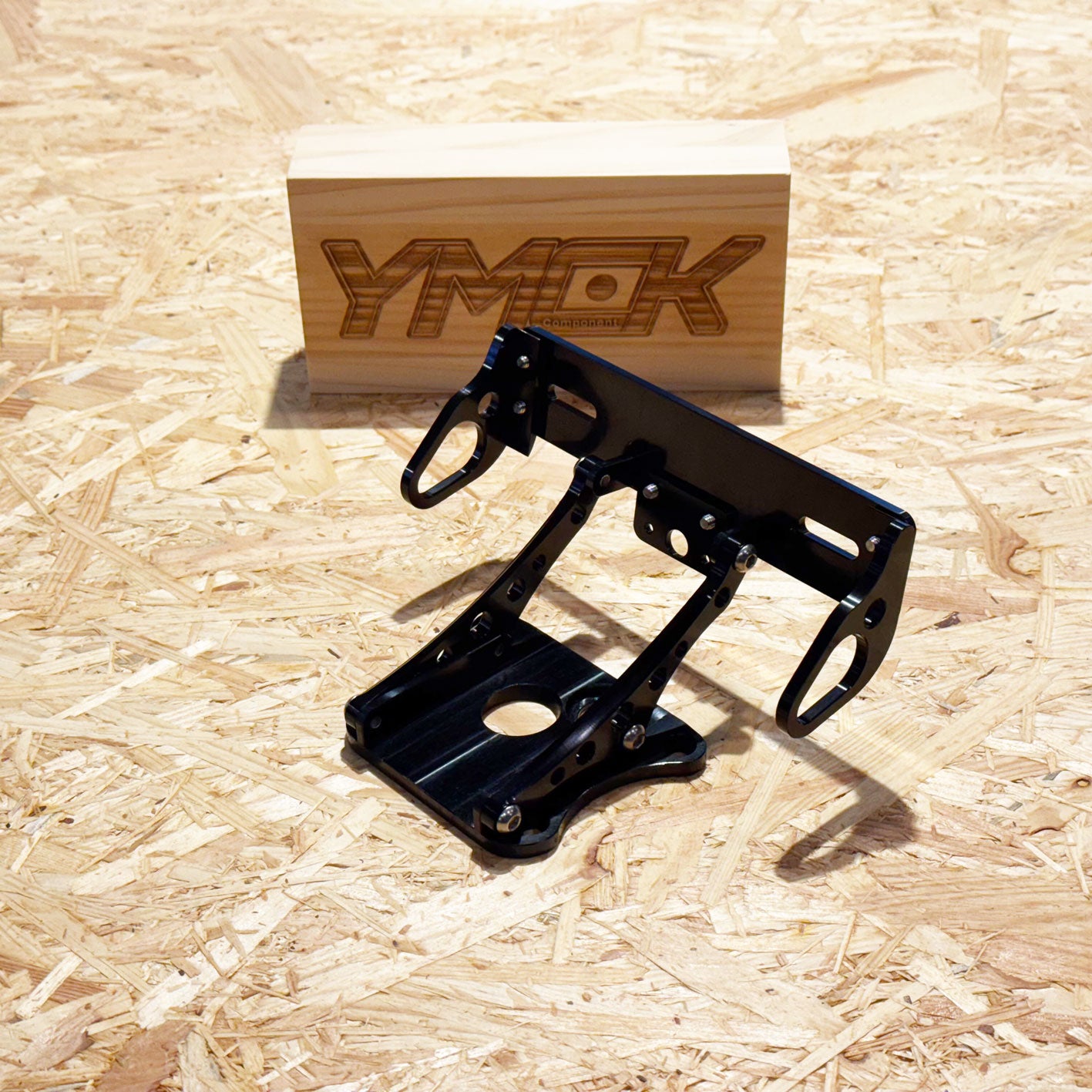 YMCK CNC Billet License Plate Holder V2 for Yamaha XSR900 (2022–) / XSR900GP (2024–) FEYX922V2W