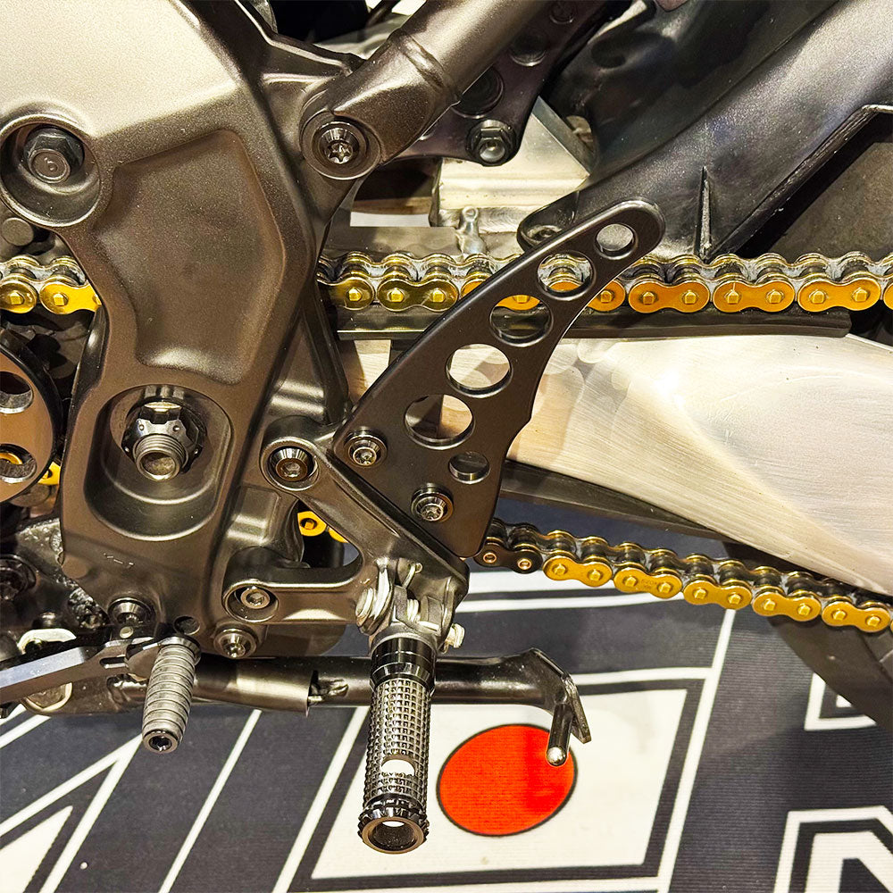 YMCK CNC Billet Heel Guard for Yamaha XSR900 (2022–) HPX922