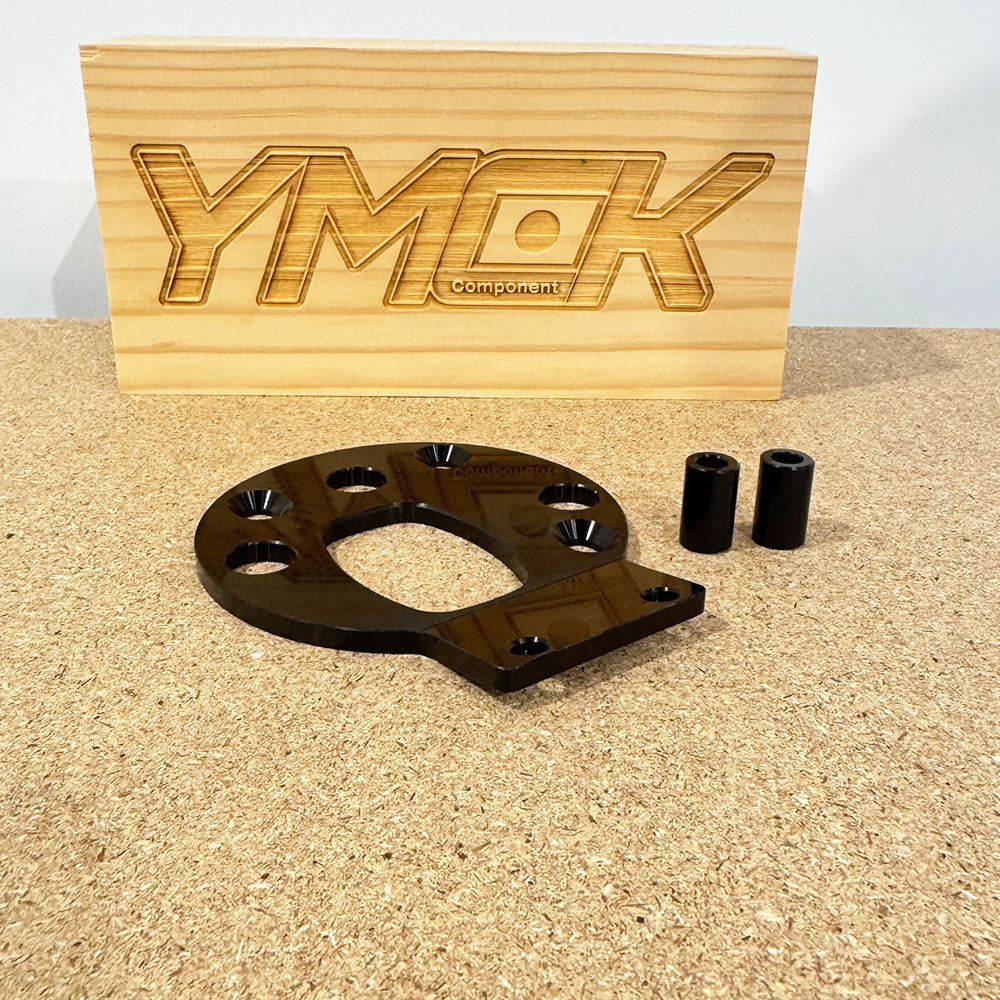 YMCK CNC Billet Meter Bracket Kit for Yamaha XSR900 (2016–2021) X916MB