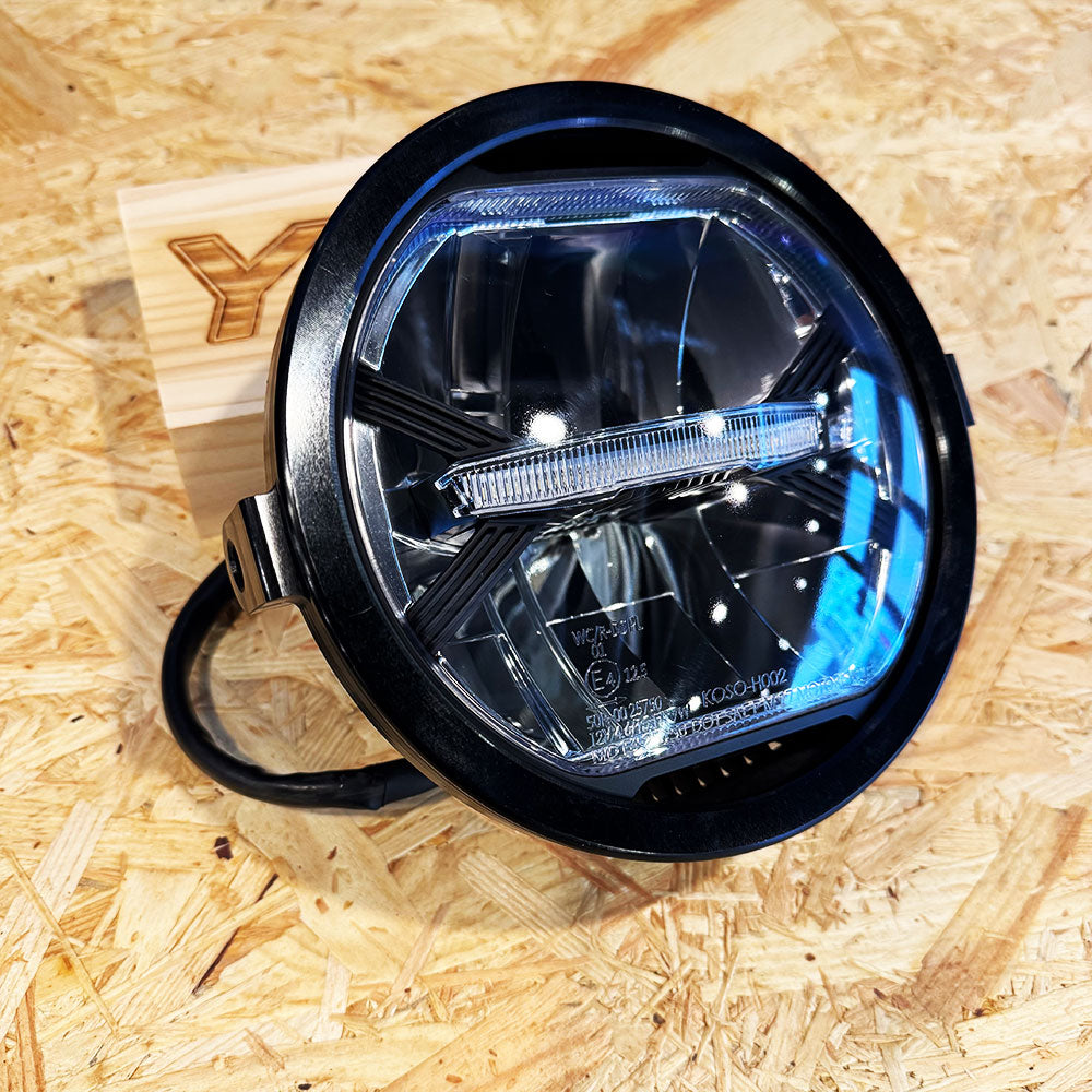 YMCK CNC Billet Light Ring for KOSO Thunderbolt Headlight TBHLR