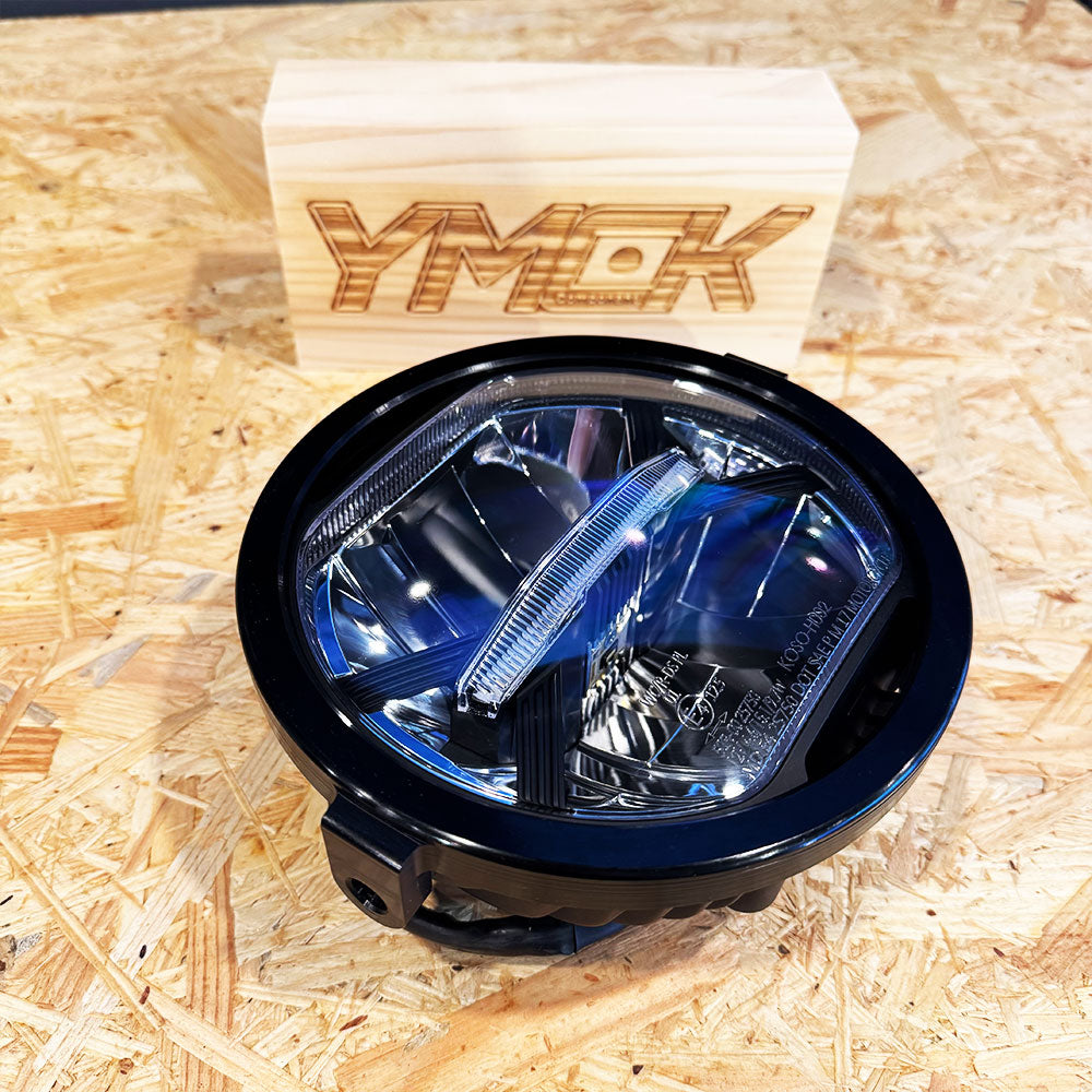 YMCK CNC Billet Light Ring for KOSO Thunderbolt Headlight TBHLR