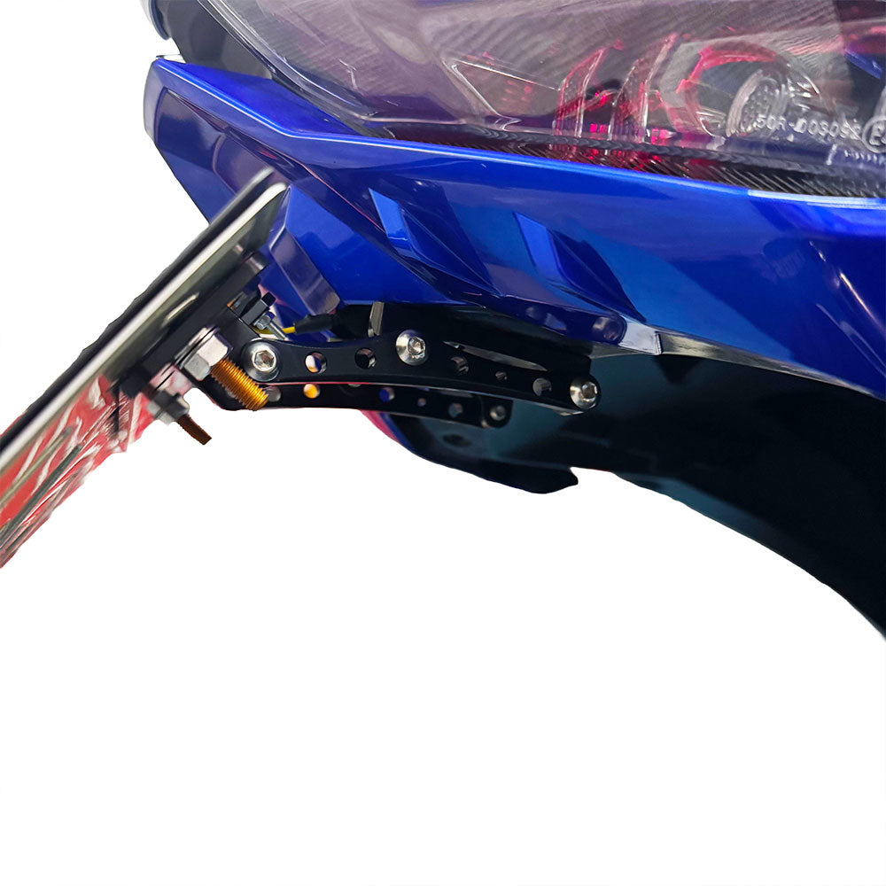 YMCK CNC Billet License Plate Holder for Suzuki GSX1300R Hayabusa (2021–) FESHY21