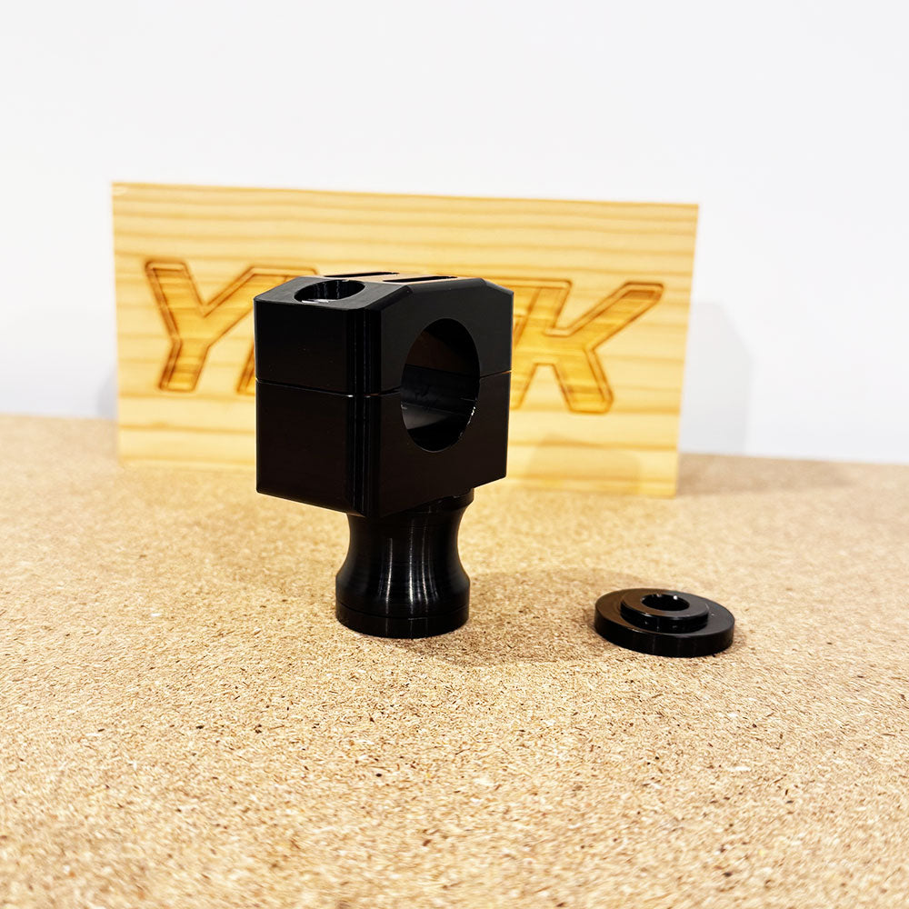 YMCK CNC Billet Top Triple Clamp & Handle Riser for Yamaha XSR900 (2016–2021) X916TBR