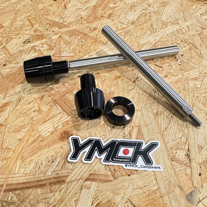 YMCK CNC Billet Bar-End Mirror Conversion Kit for Yamaha XSR900 / XSR900GP BMCA2W