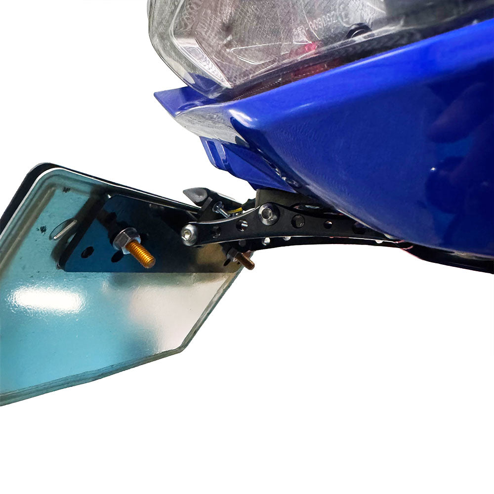 YMCK CNC Billet License Plate Holder for Suzuki GSX1300R Hayabusa (2021–) FESHY21