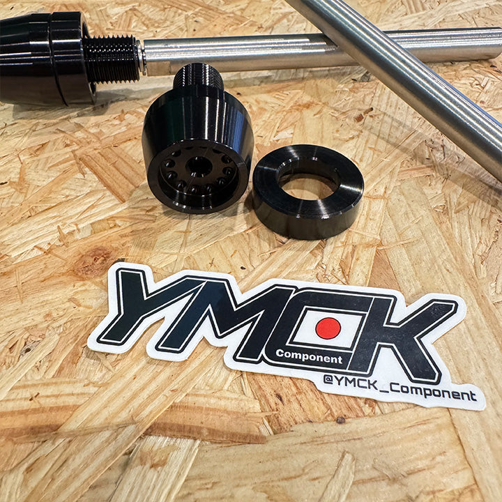 YMCK CNC Billet Bar-End Mirror Conversion Kit for Yamaha XSR900 / XSR900GP BMCA2W