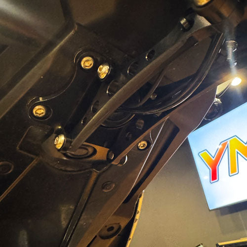 YMCK CNC Billet License Plate Holder for Yamaha MT-10 (2017–) FEYM1017W
